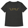 Shrug Emoji Women's V-Neck Tee product image 1