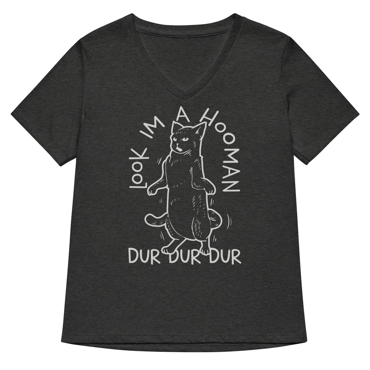Look I'm A Hooman Women's V-Neck Tee product image 3