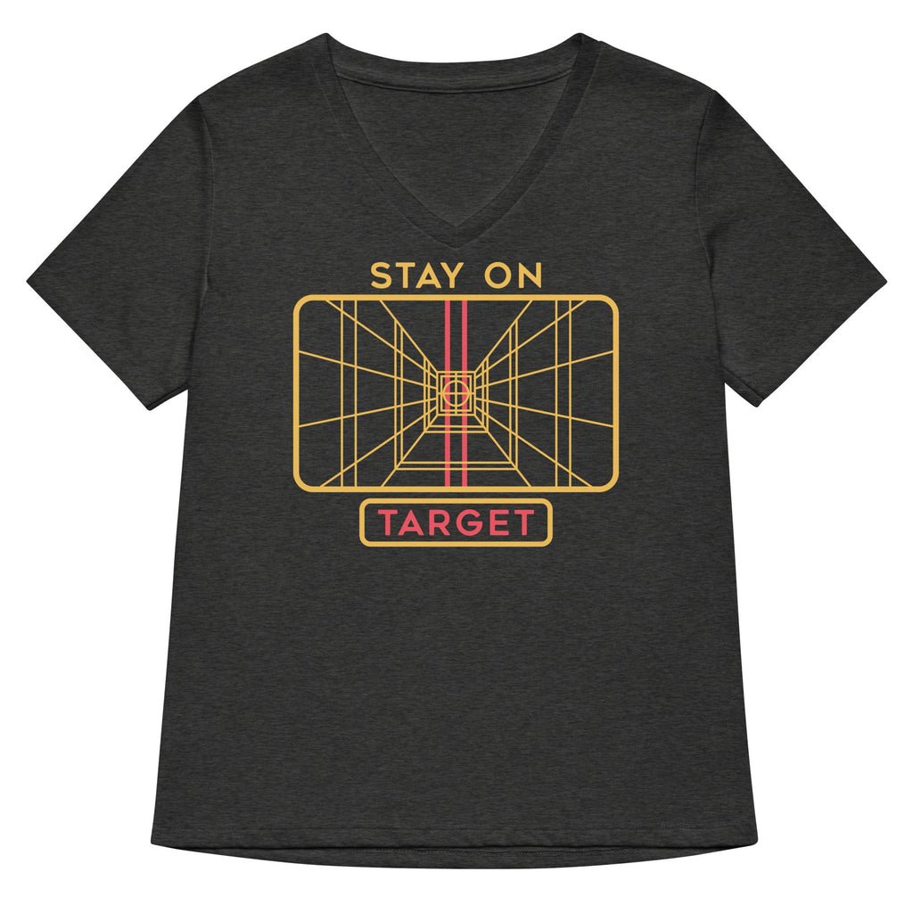 Stay On Target Women's V-Neck Tee product image 3