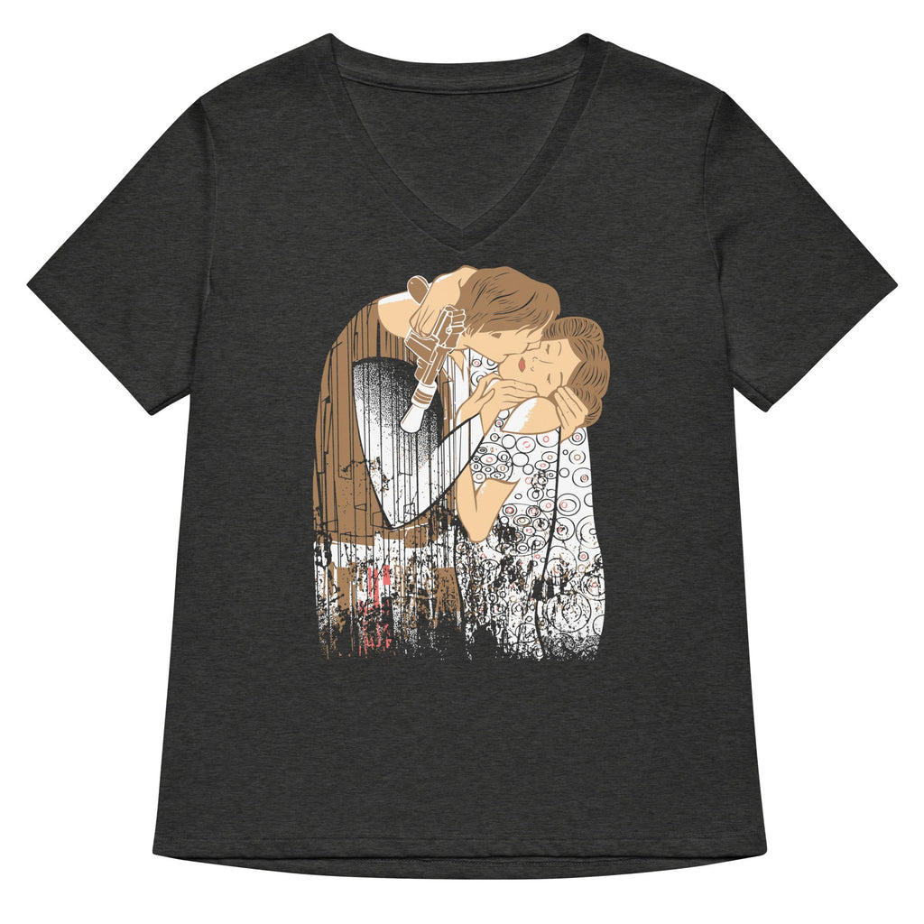 The Kiss Women's V-Neck Tee product image 3
