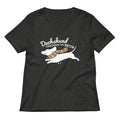 Dachshund Through The Snow Women's V-Neck Tee product image 1