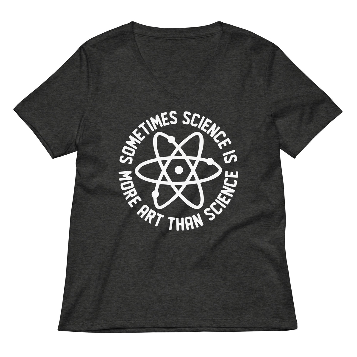 More Art Than Science Women's V-Neck Tee product image 2
