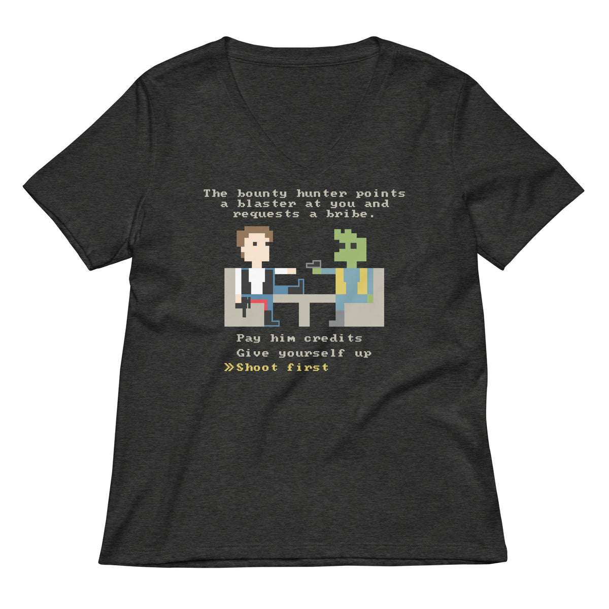 The Bounty Hunter Women's V-Neck Tee product image 2