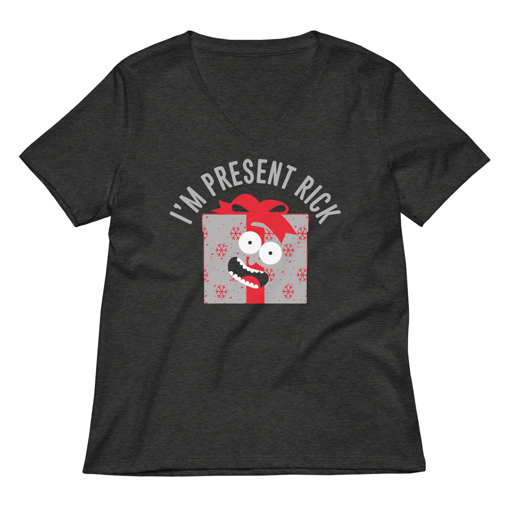 I'm Present Rick Women's V-Neck Tee product image 3