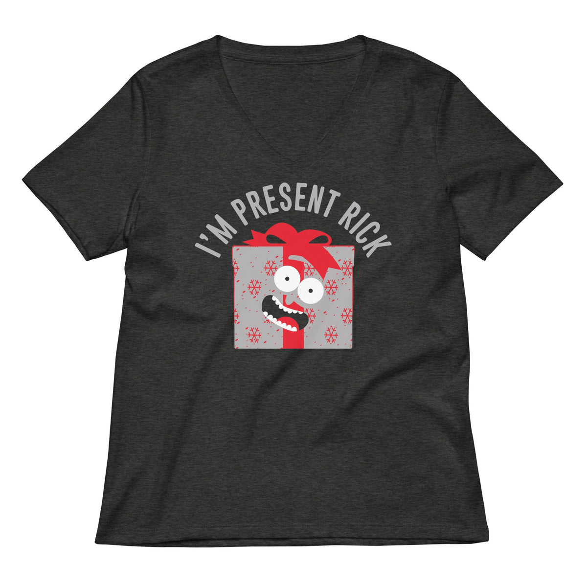 I'm Present Rick Women's V-Neck Tee product image 3