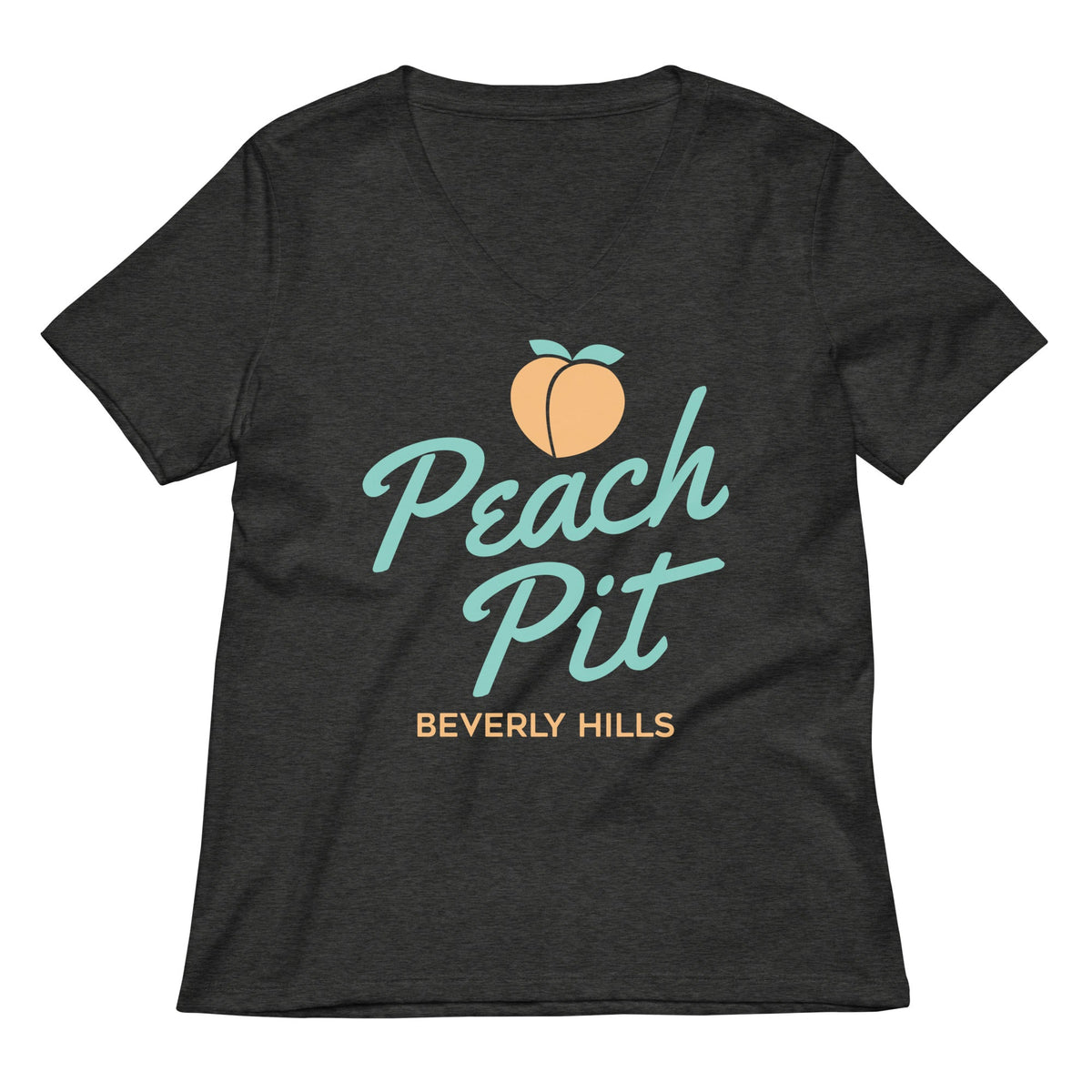 Peach Pit Women's V-Neck Tee product image 3