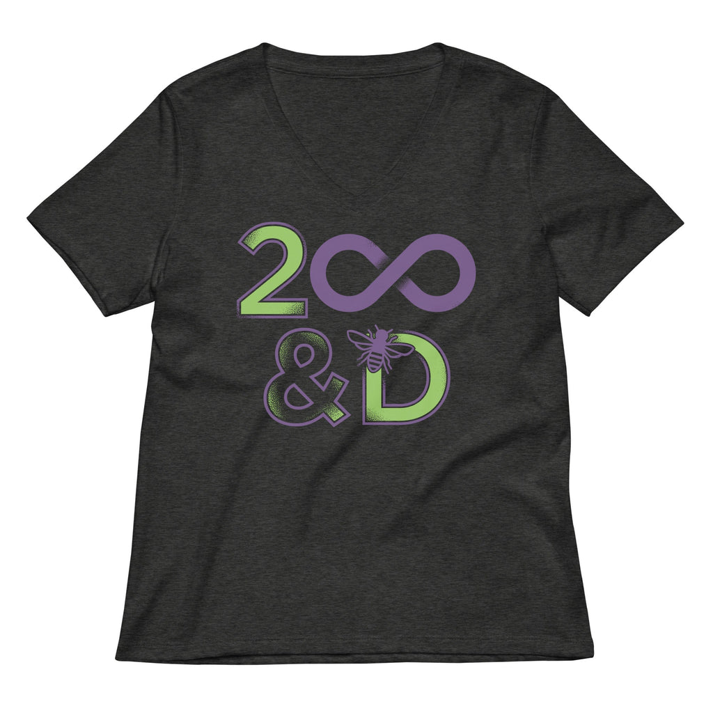 2 Infinity And B On D Women's V-Neck Tee product image 3