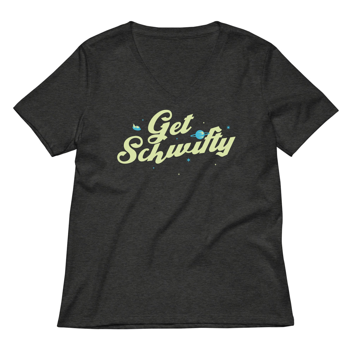 Get Schwifty Women's V-Neck Tee product image 3