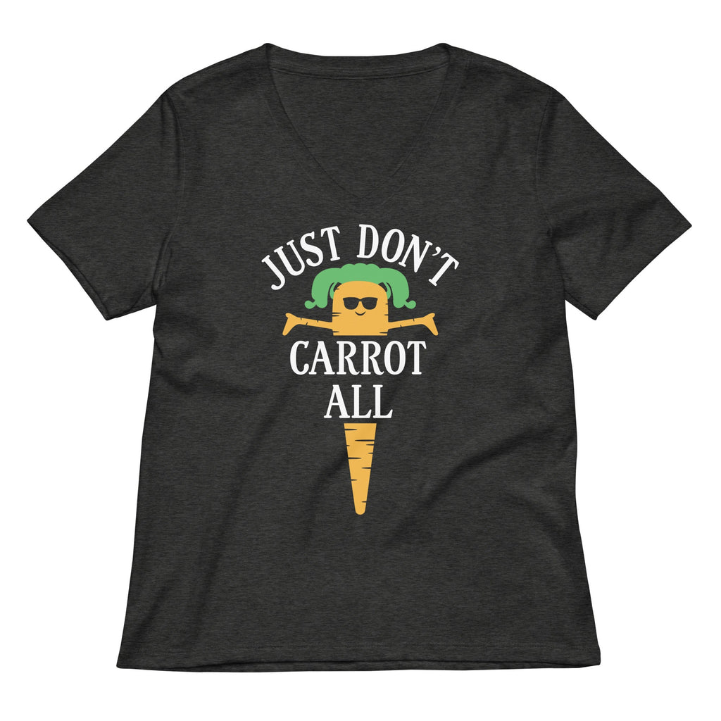 Just Don't Carrot All Women's V-Neck Tee product image 3
