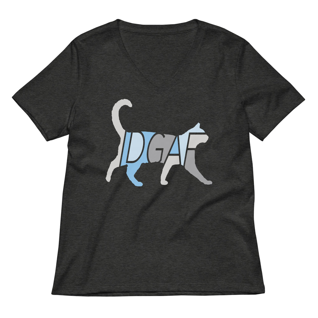 IDGAF Women's V-Neck Tee product image 1
