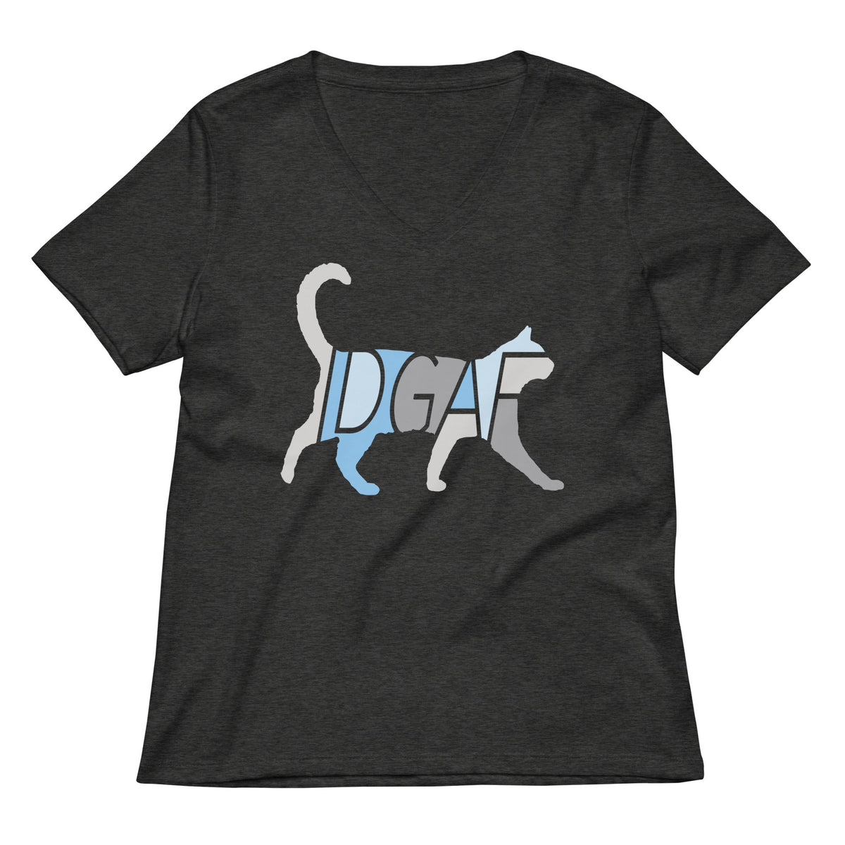 IDGAF Women's V-Neck Tee product image 1