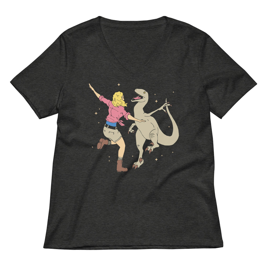 Park Of Stars Women's V-Neck Tee product image 3