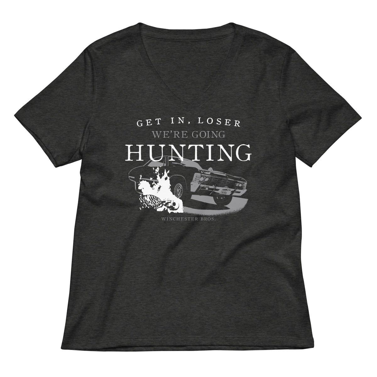 We're Going Hunting Women's V-Neck Tee product image 3