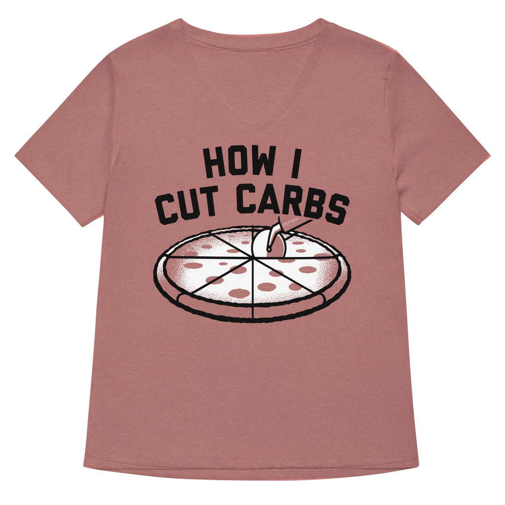 How I Cut Carbs Women's V-Neck Tee product image 2
