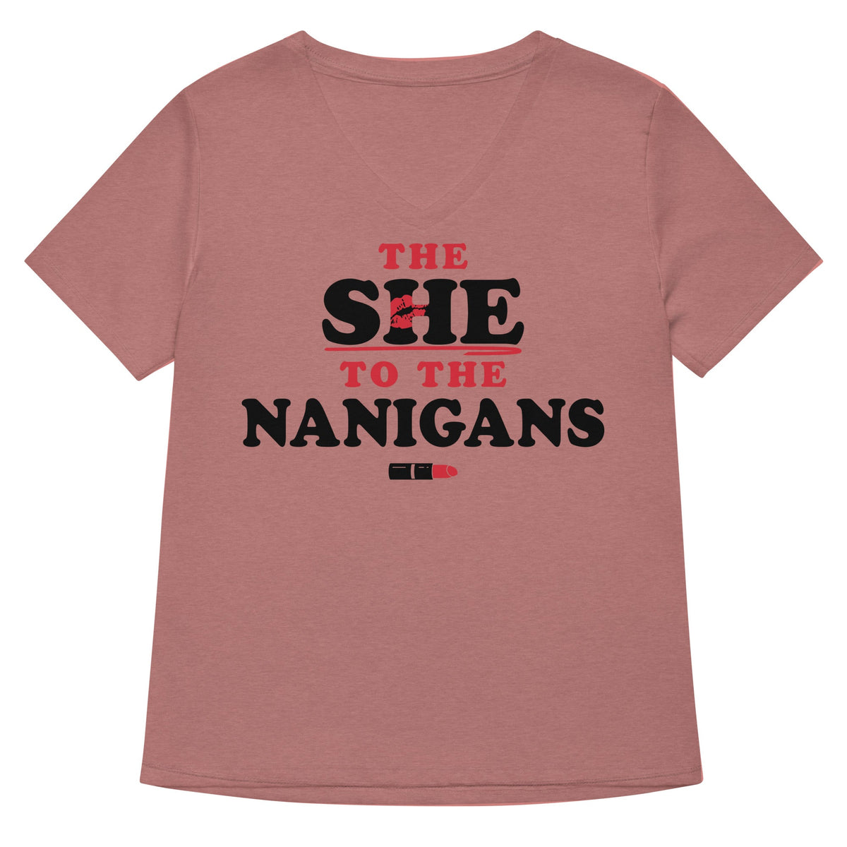 The She To Nanigans Women's V-Neck Tee product image 3