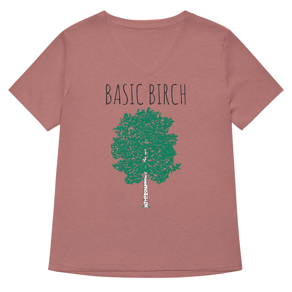 Basic Birch Women's V-Neck Tee product image 2