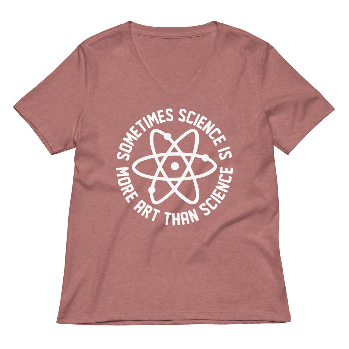 More Art Than Science Women's V-Neck Tee product image 4