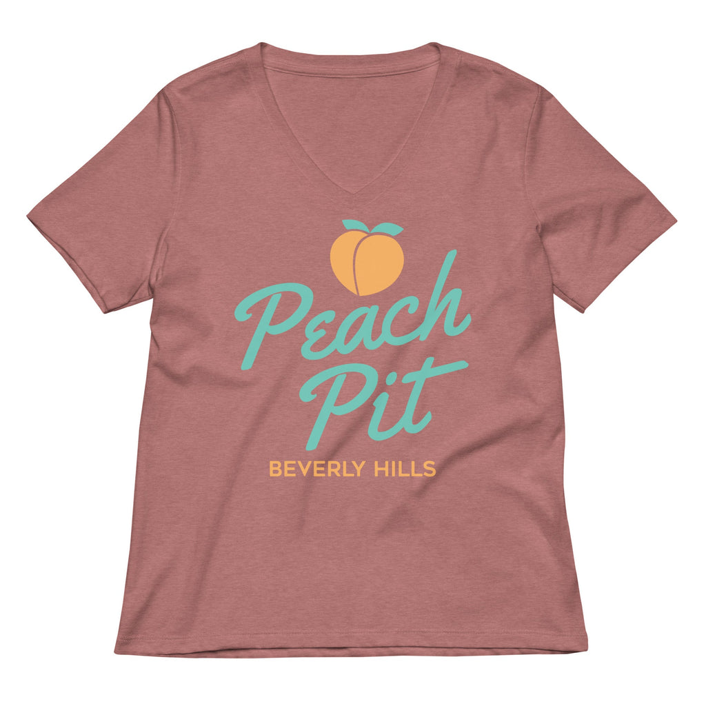 Peach Pit Women's V-Neck Tee product image 5