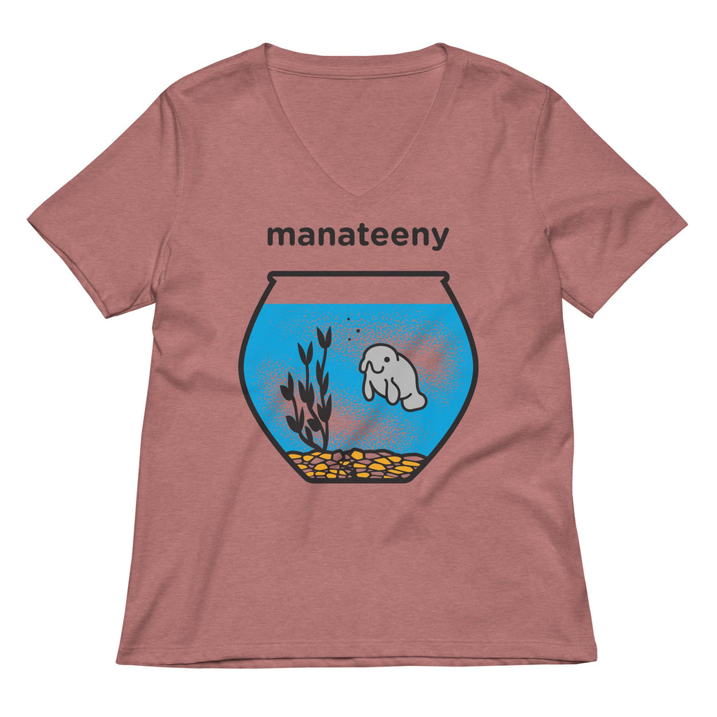 Manateeny Women's V-Neck Tee product image 2
