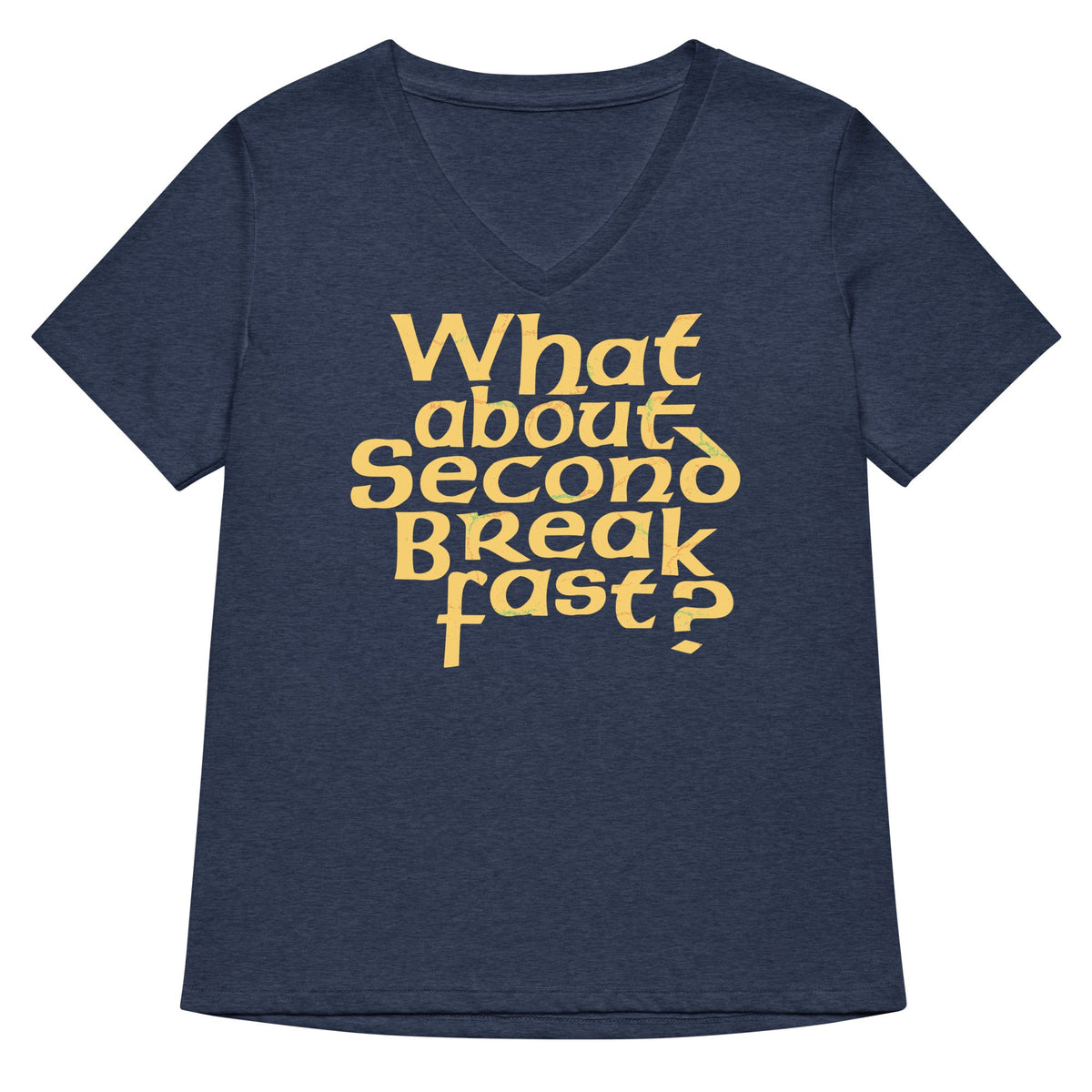 What About Second Breakfast? Women's V-Neck Tee product image 2