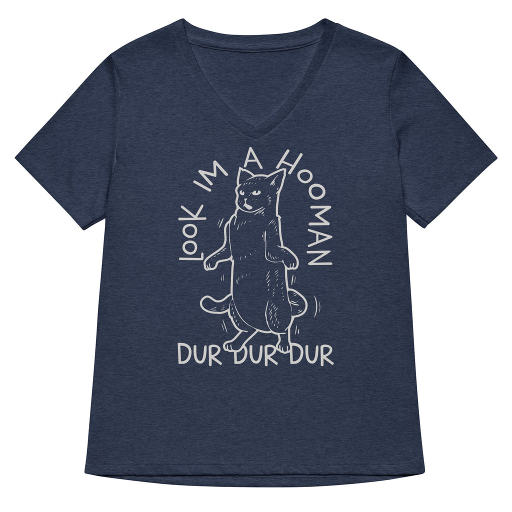 Look I'm A Hooman Women's V-Neck Tee product image 2