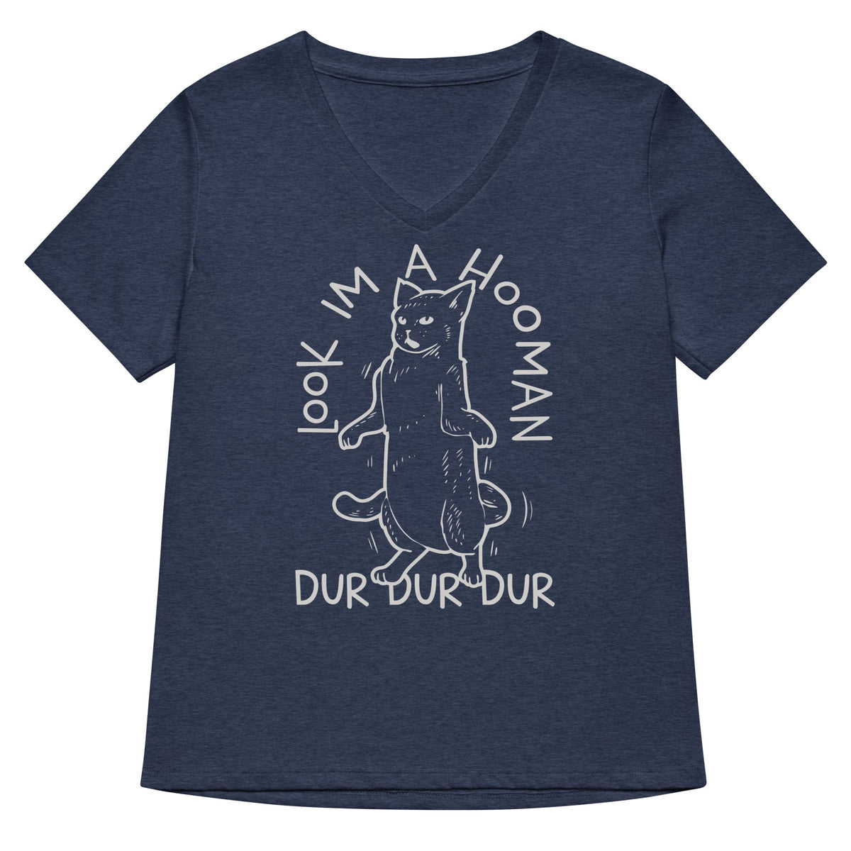 Look I'm A Hooman Women's V-Neck Tee product image 2