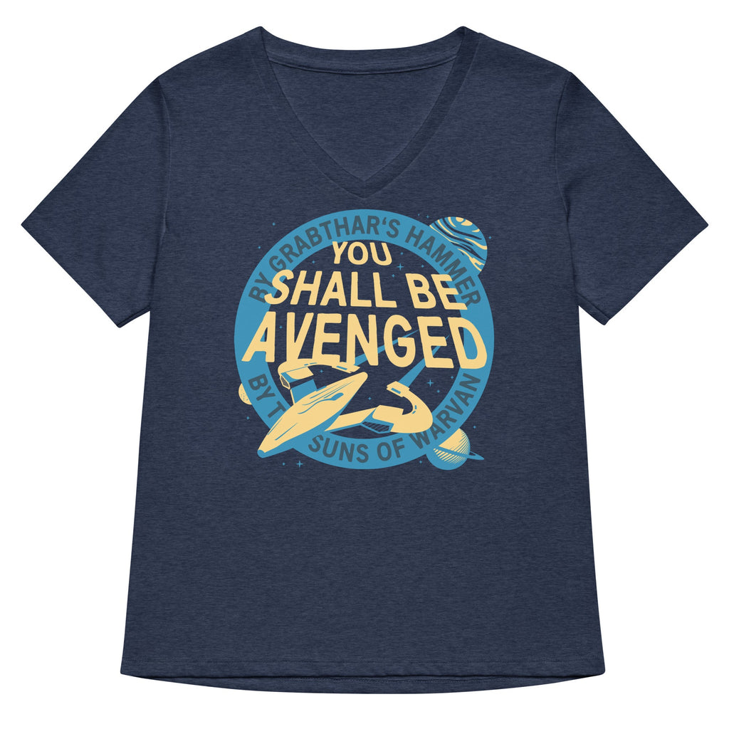 You Shall Be Avenged Women's V-Neck Tee product image 2