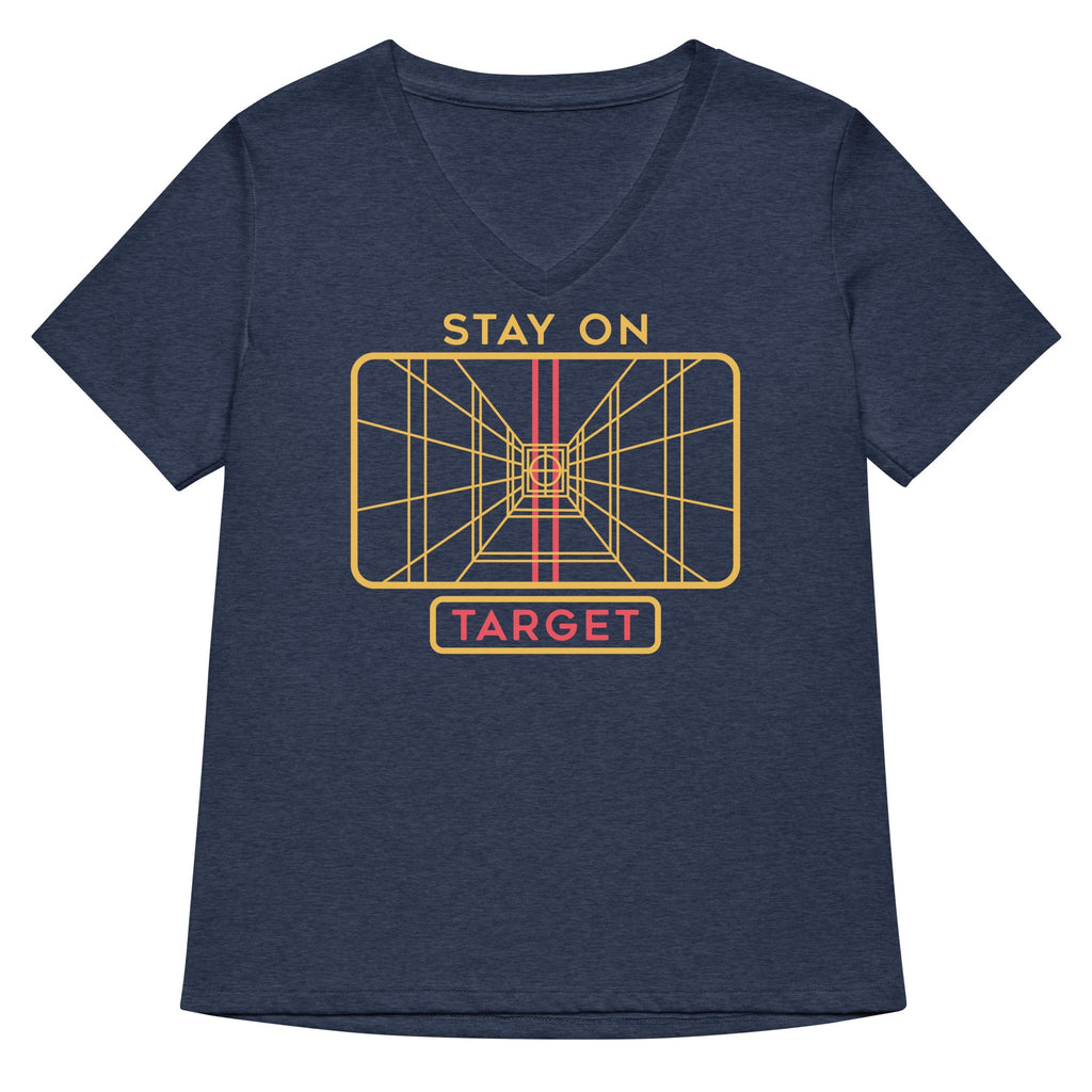Stay On Target Women's V-Neck Tee product image 2
