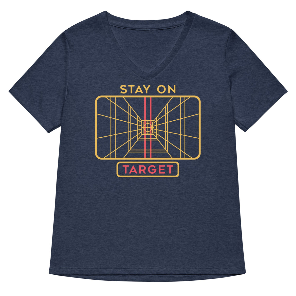 Stay On Target Women's V-Neck Tee product image 2