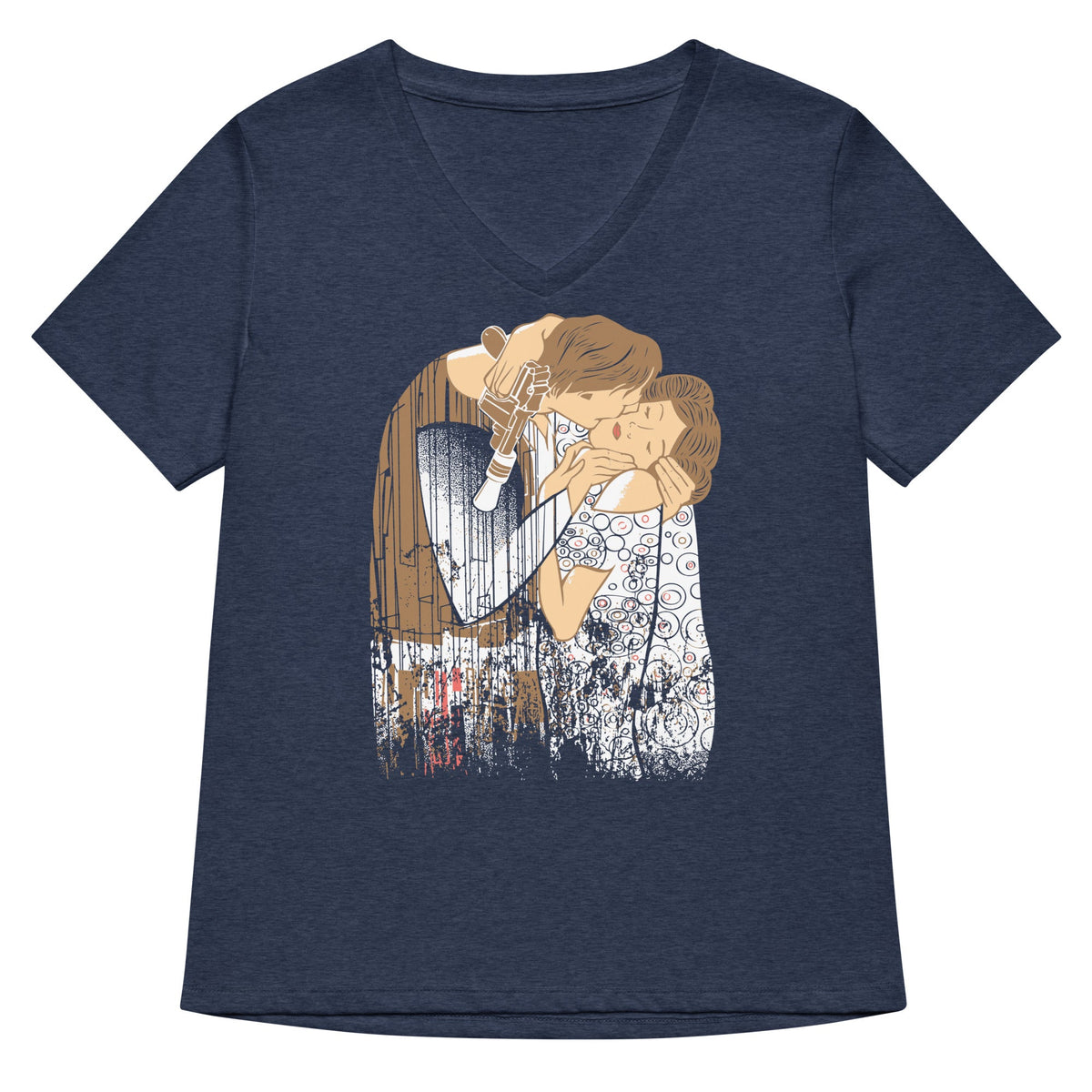 The Kiss Women's V-Neck Tee product image 2