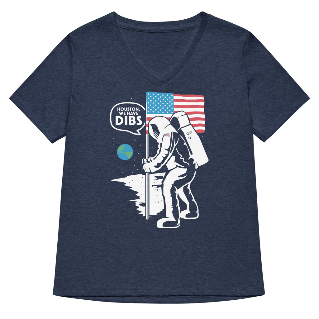 We Have Dibs Women's V-Neck Tee product image 2