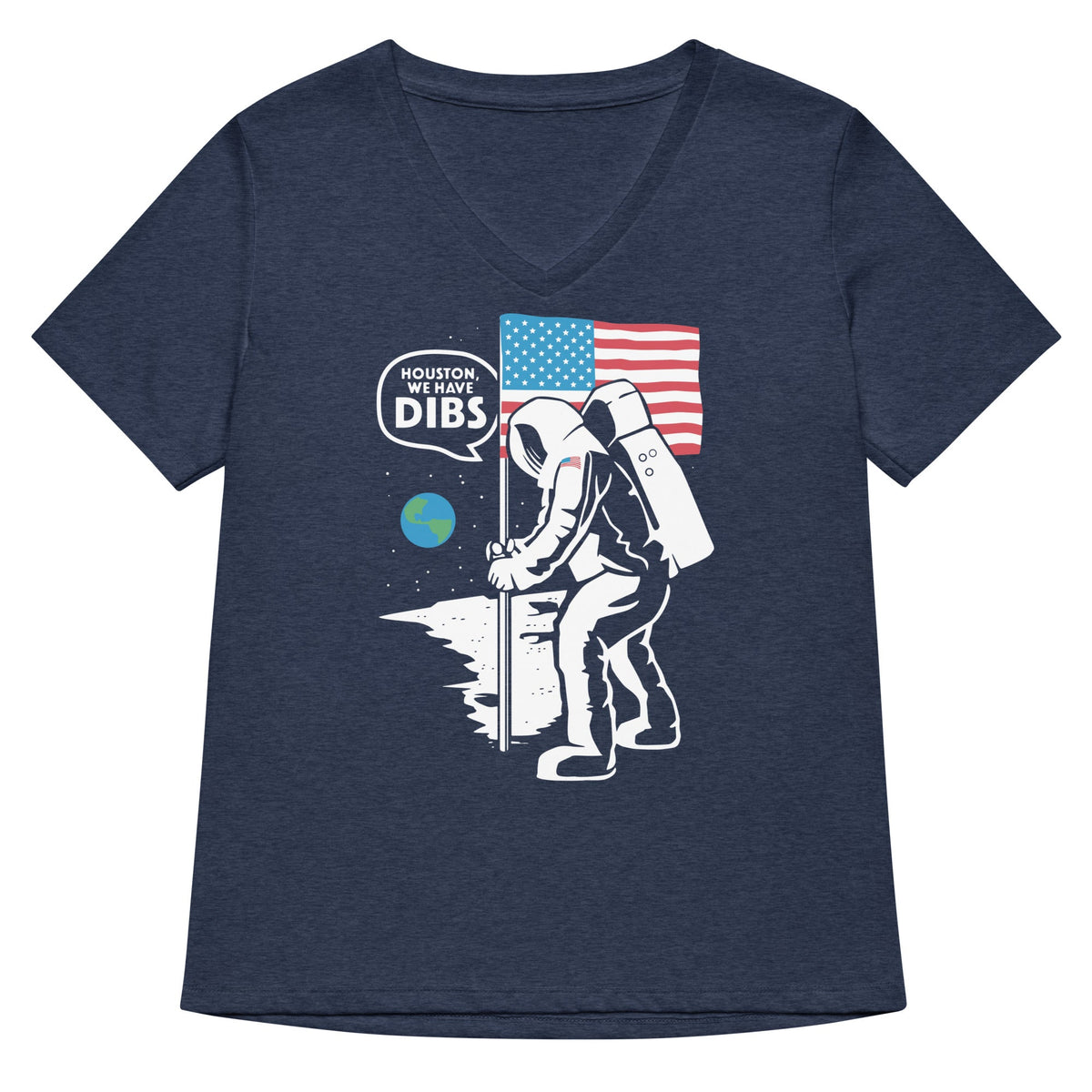 We Have Dibs Women's V-Neck Tee product image 2