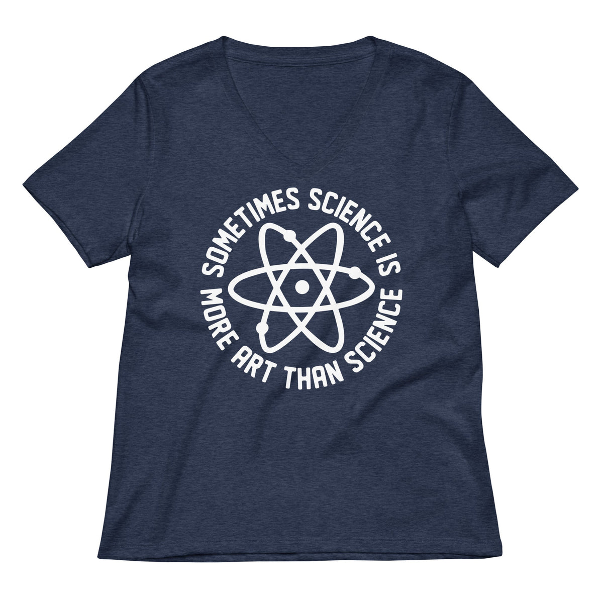 More Art Than Science Women's V-Neck Tee product image 1