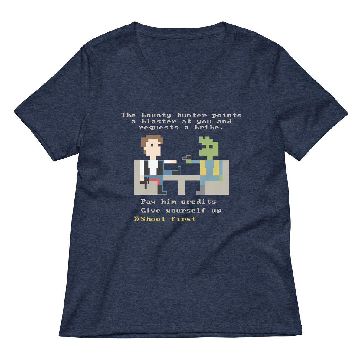 The Bounty Hunter Women's V-Neck Tee product image 1