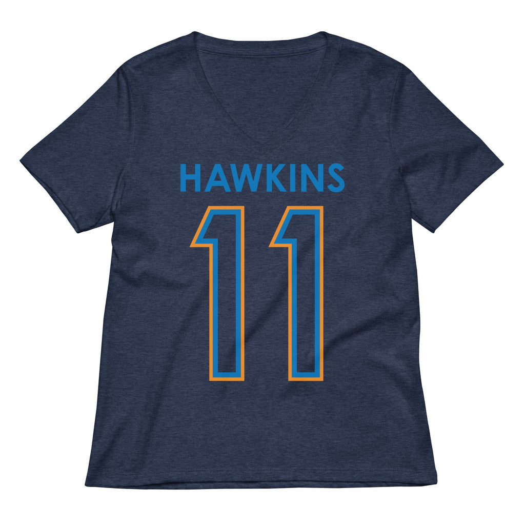 Hawkins 11 Women's V-Neck Tee product image 3