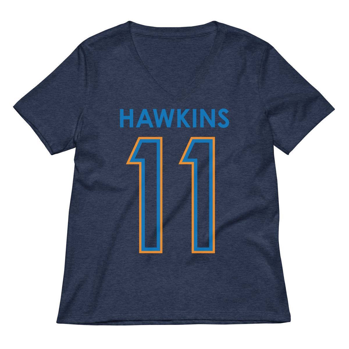 Hawkins 11 Women's V-Neck Tee product image 3