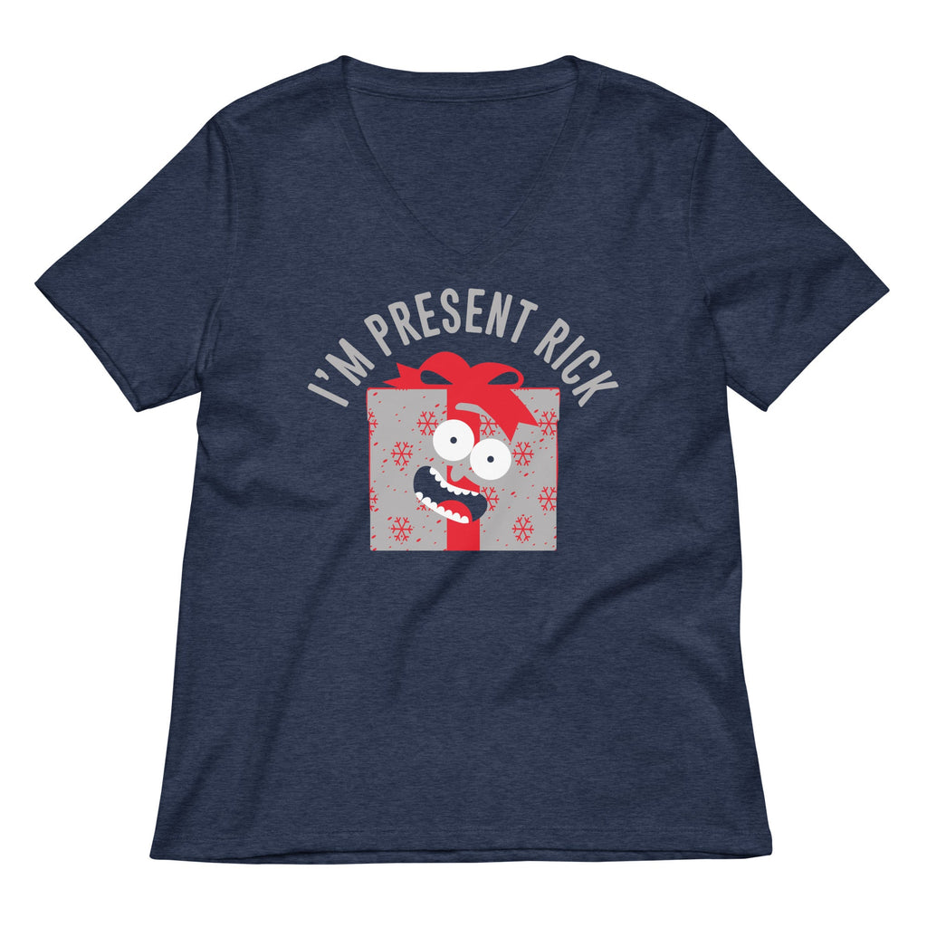 I'm Present Rick Women's V-Neck Tee product image 2