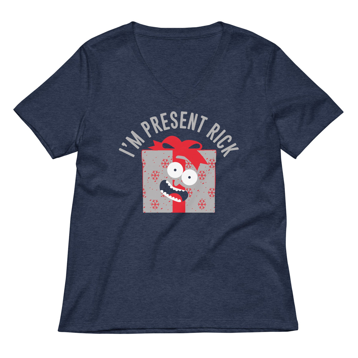I'm Present Rick Women's V-Neck Tee product image 2