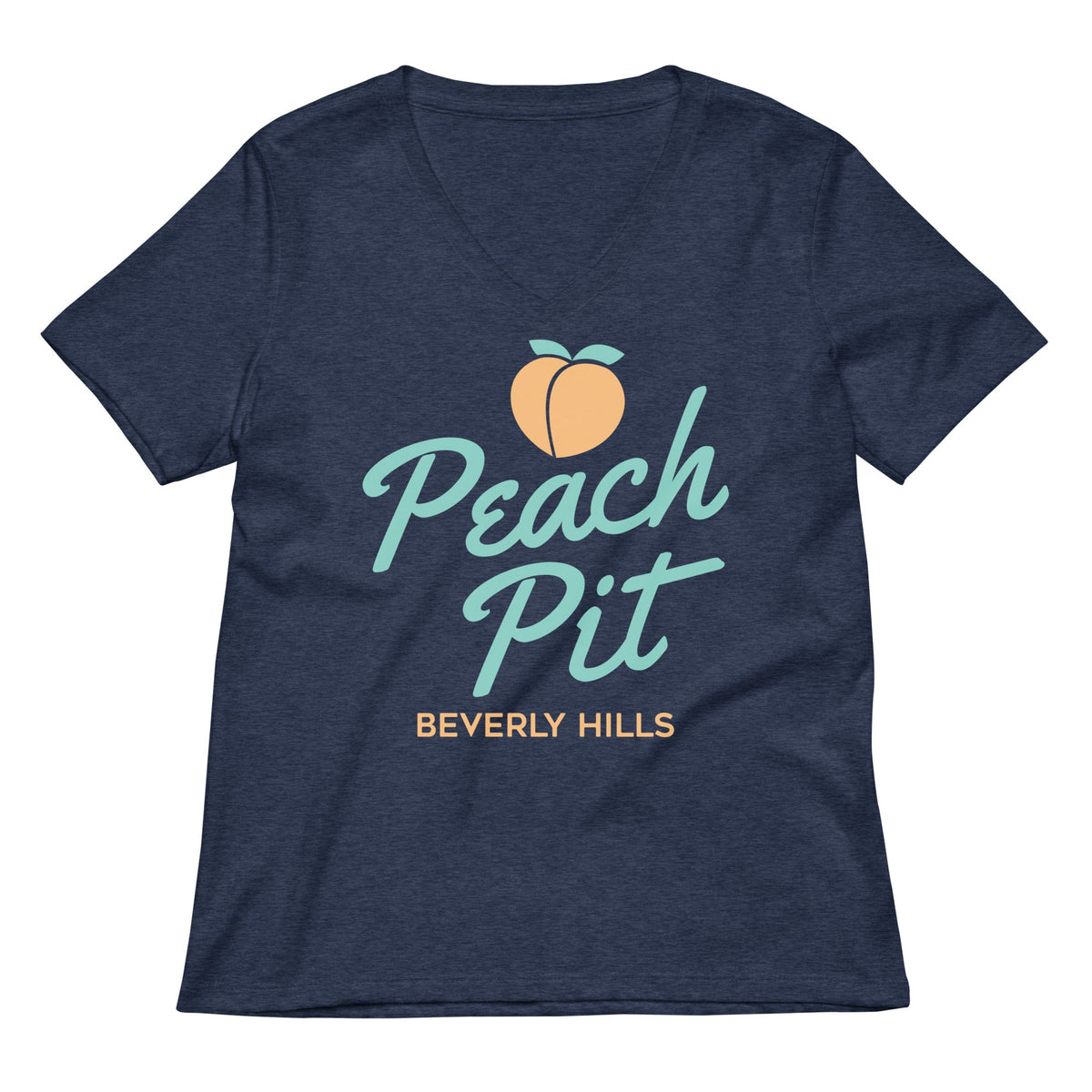 Peach Pit Women's V-Neck Tee product image 2