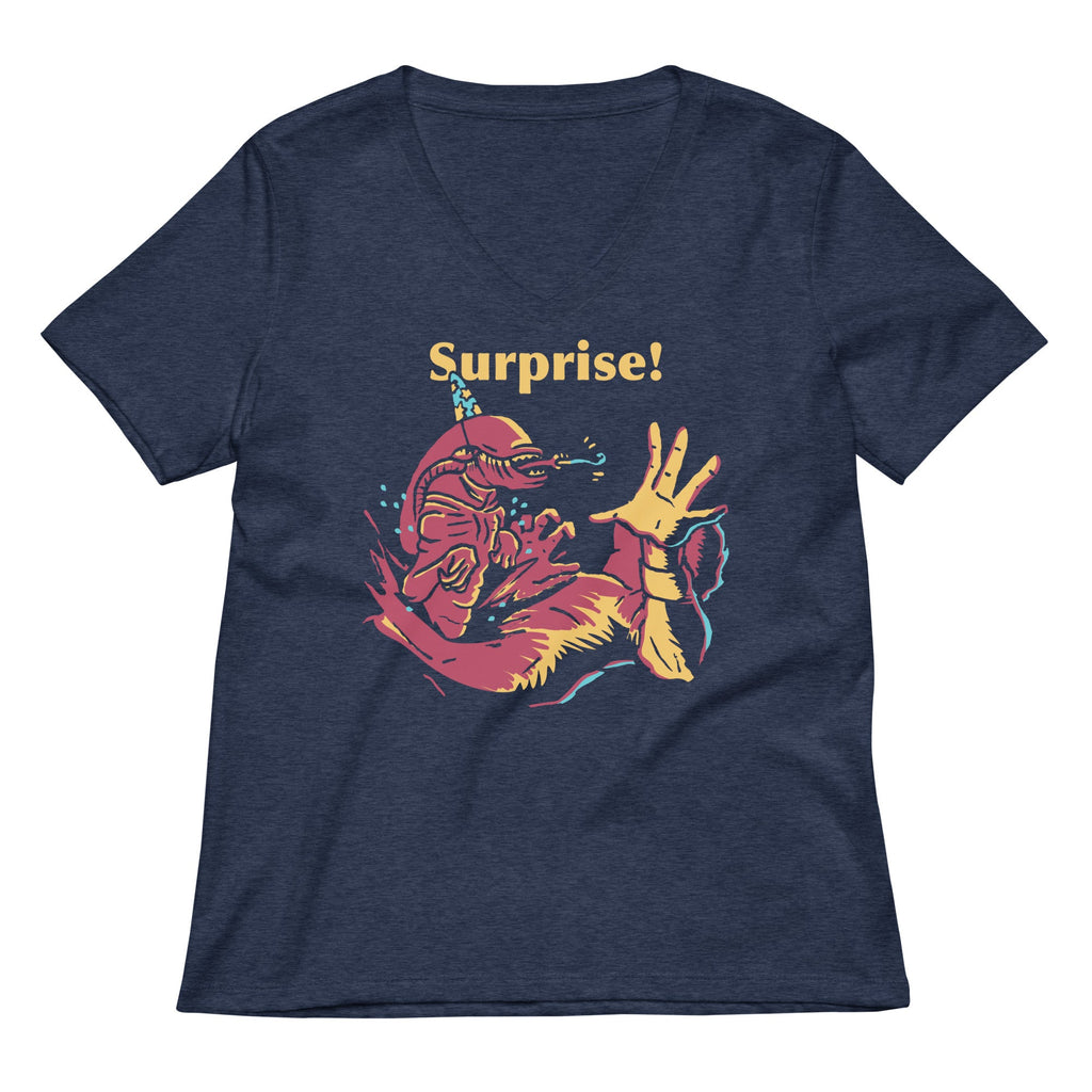 Surprise Party! Women's V-Neck Tee product image 2