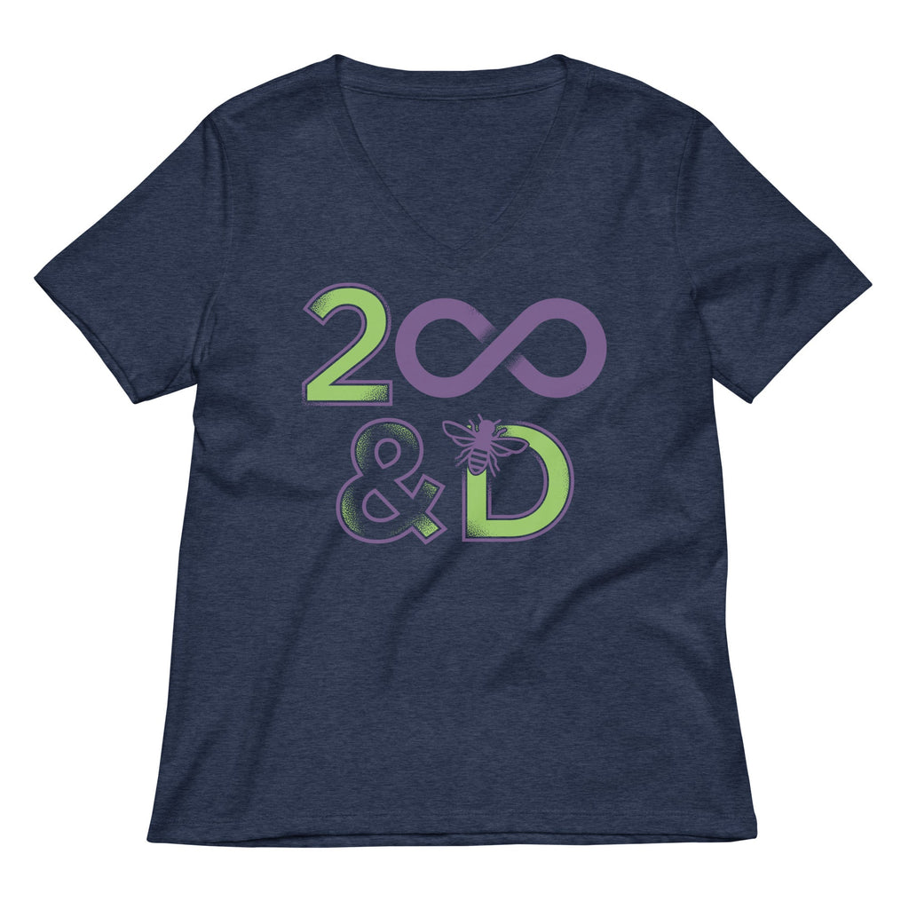 2 Infinity And B On D Women's V-Neck Tee product image 2