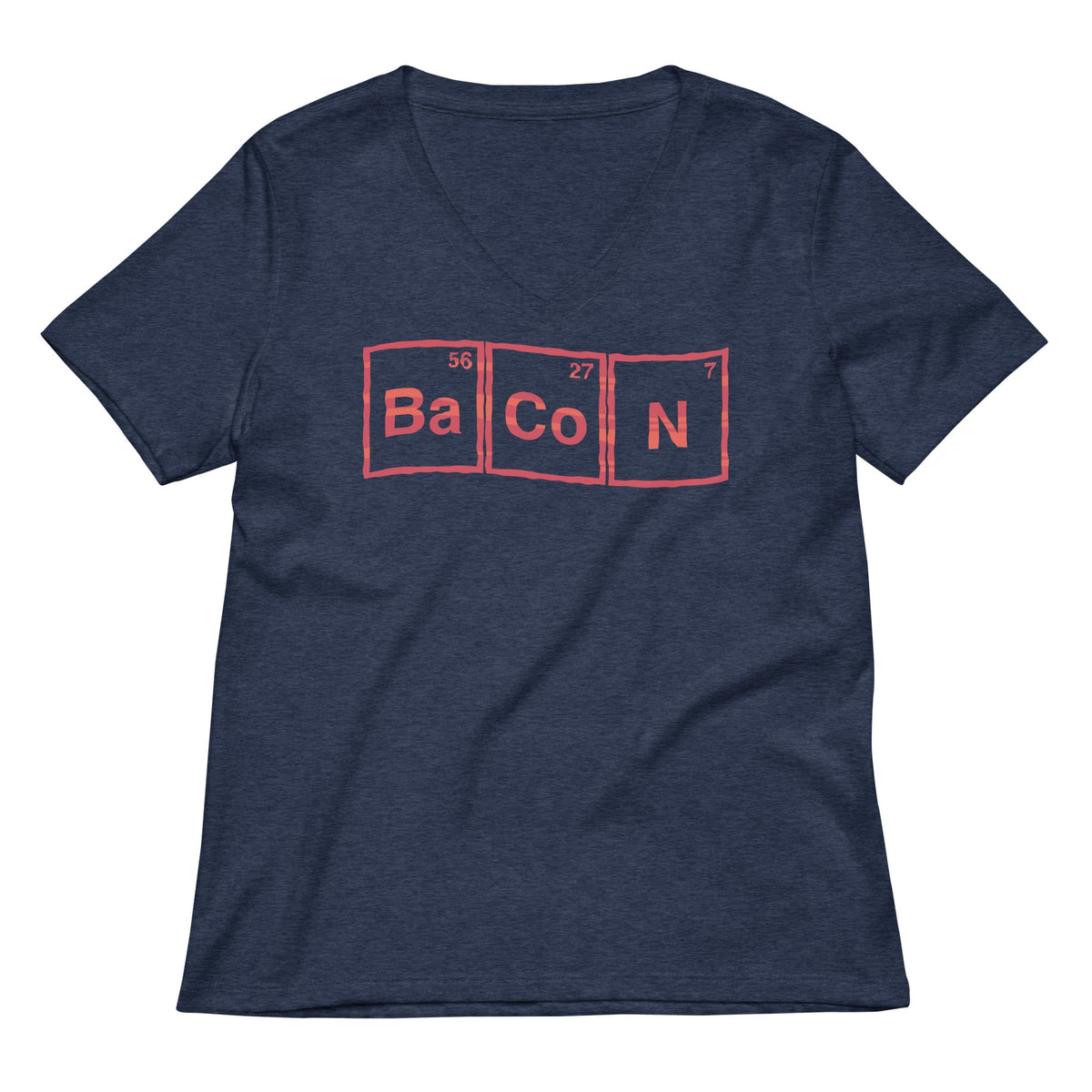 Bacon Compound Women's V-Neck Tee product image 2