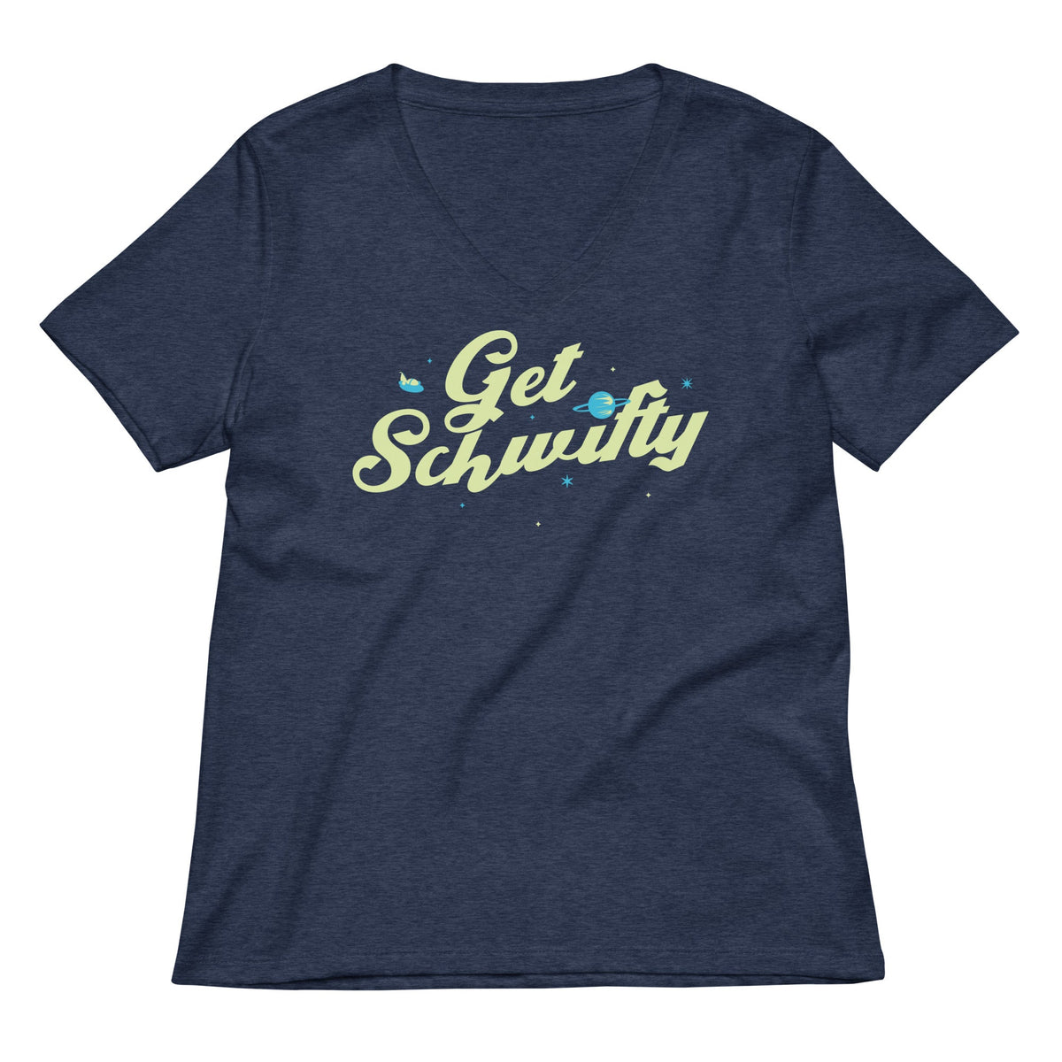 Get Schwifty Women's V-Neck Tee product image 2