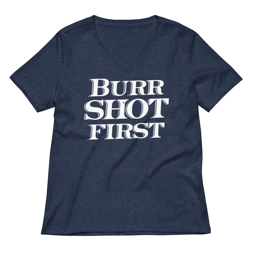 Burr Shot First Women's V-Neck Tee product image 2