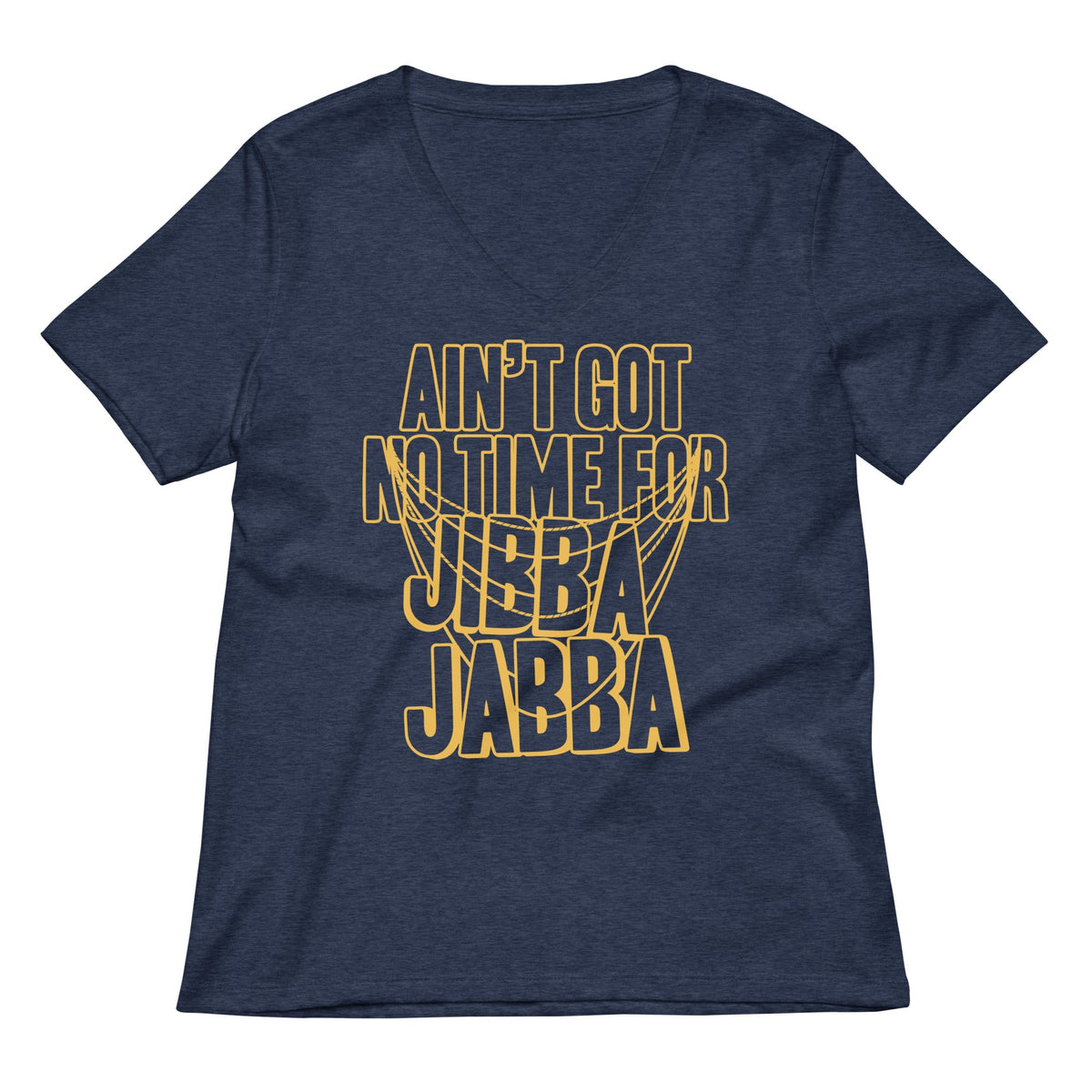 Jibba Jabba Women's V-Neck Tee product image 2