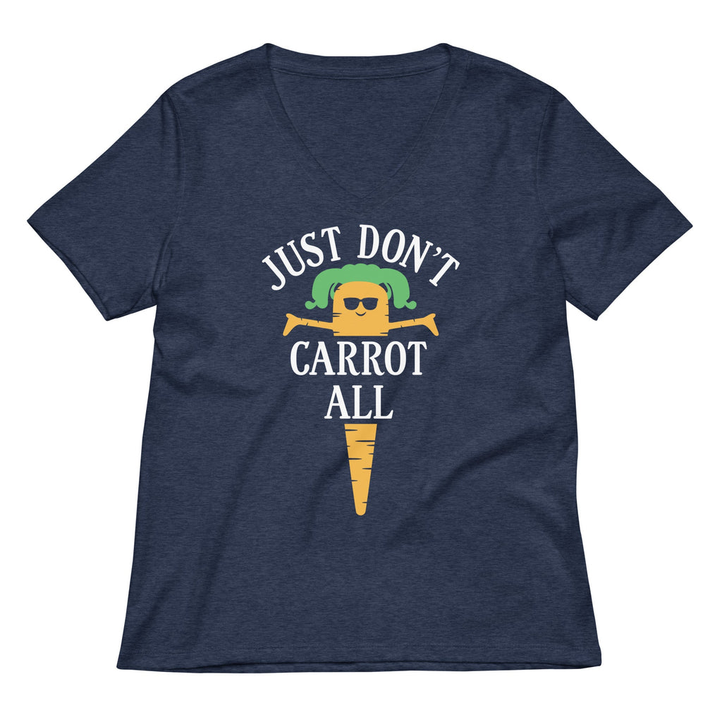 Just Don't Carrot All Women's V-Neck Tee product image 2