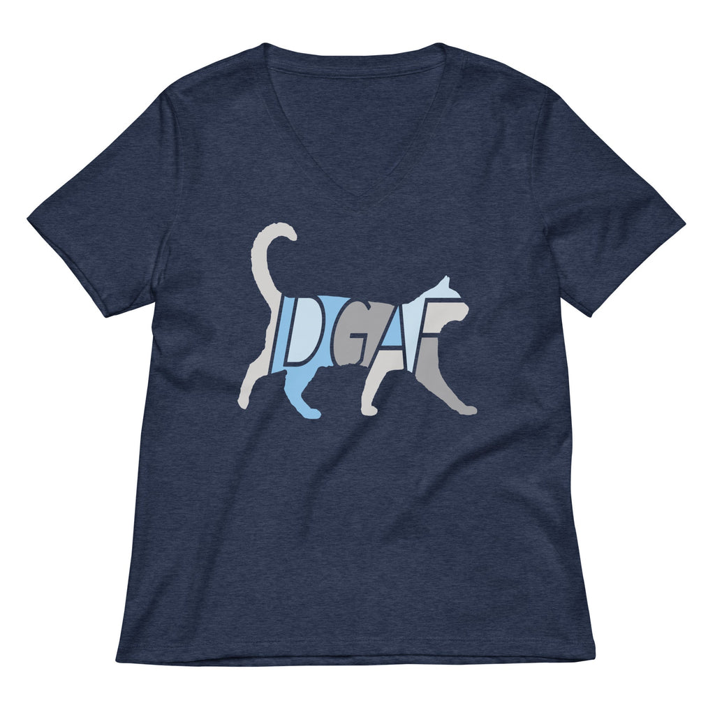 IDGAF Women's V-Neck Tee product image 3