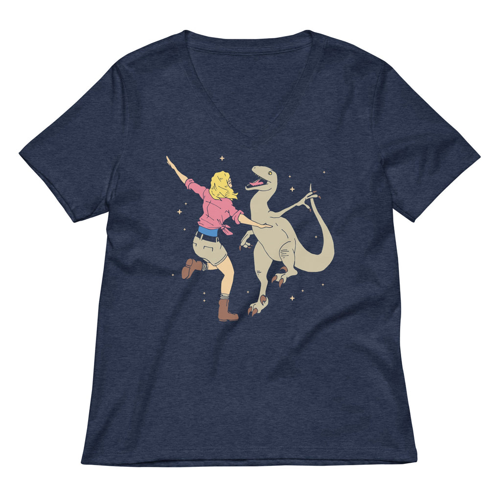Park Of Stars Women's V-Neck Tee product image 2