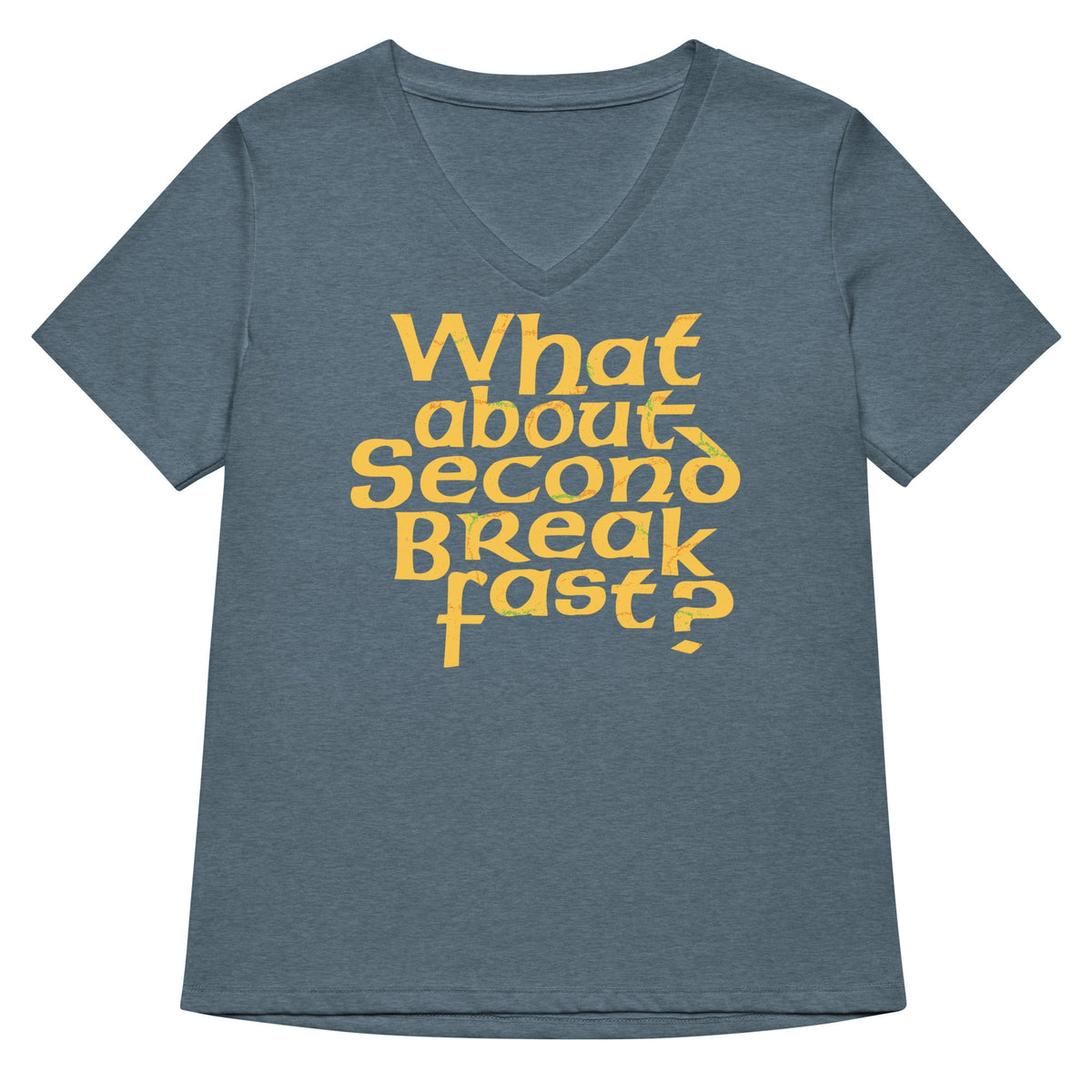 What About Second Breakfast? Women's V-Neck Tee product image 4
