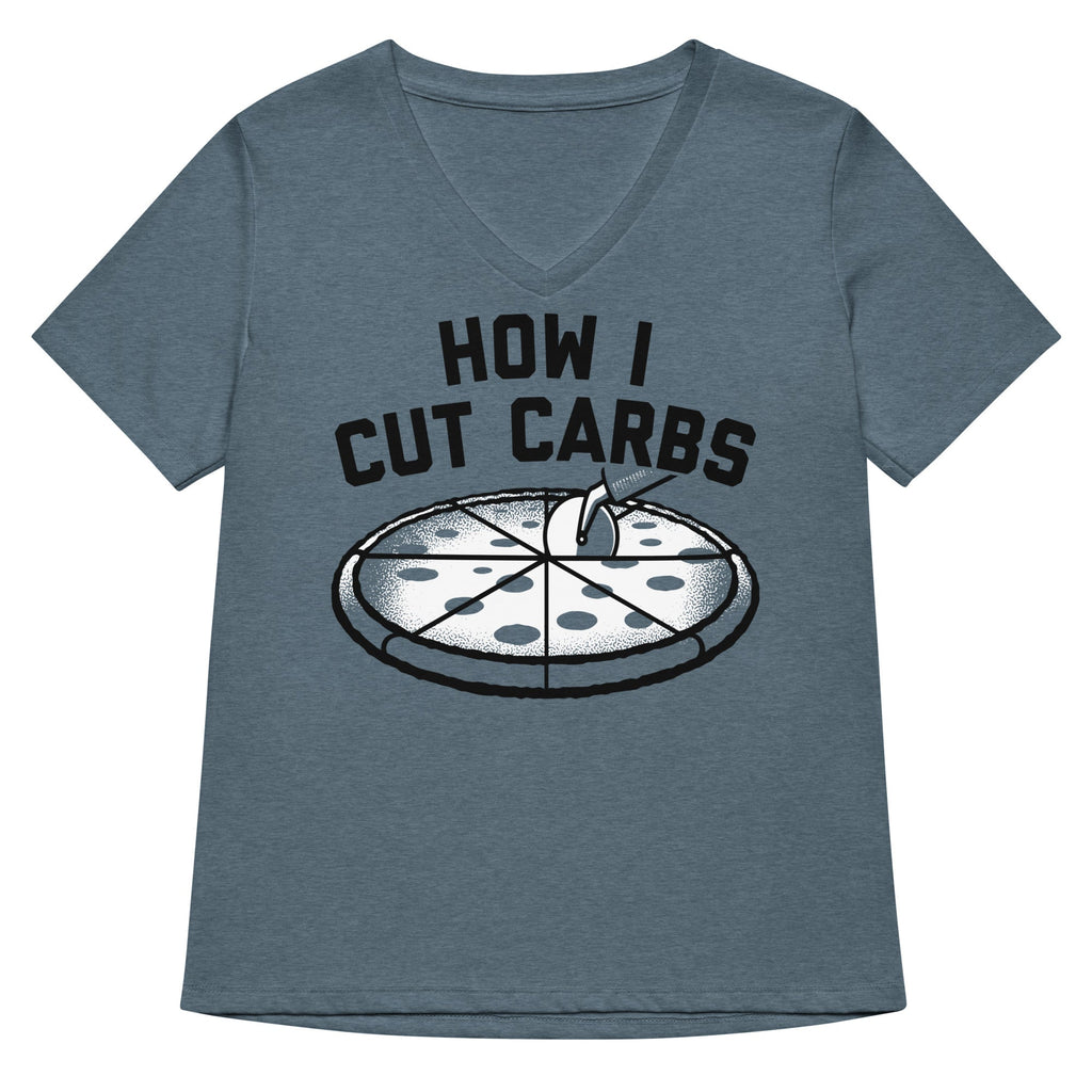 How I Cut Carbs Women's V-Neck Tee product image 1